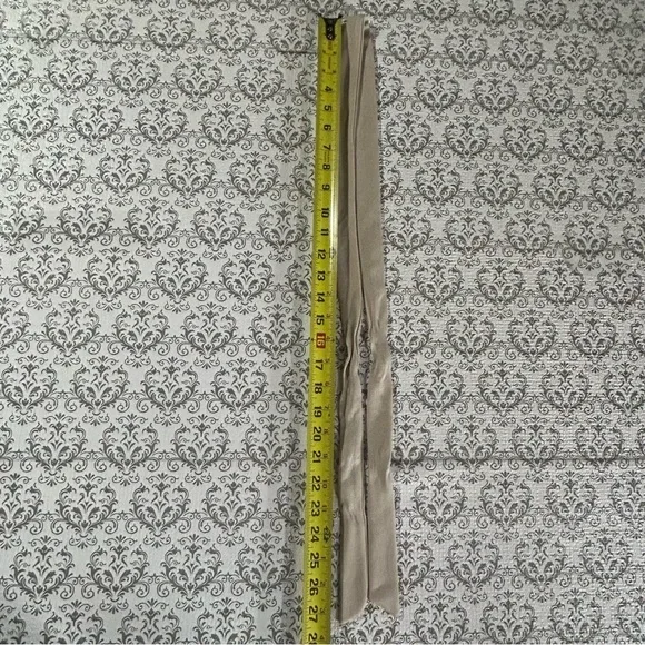 Bershka Beige Button Down Jumpsuit with Tie Waist, Medium - Picture 8 of 16